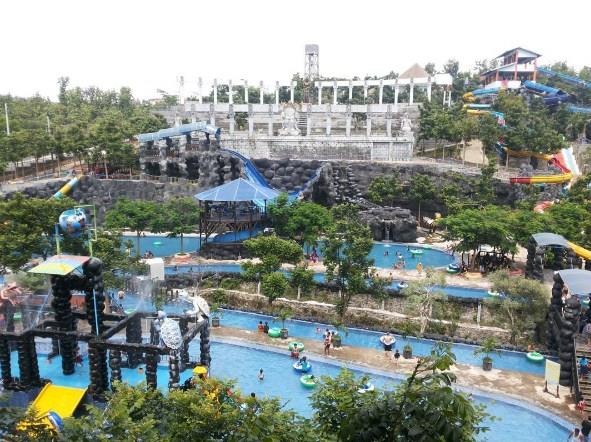 1. Tirtoyoso, 2. Kediri Waterpark, 3. Surya Taman Wisata, 4. Pagora