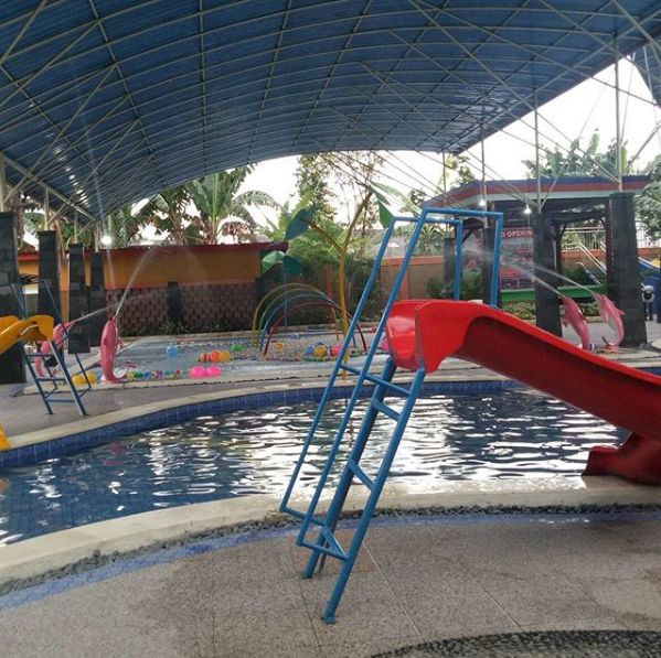 1. Tirtoyoso, 2. Kediri Waterpark, 3. Surya Taman Wisata, 4. Pagora