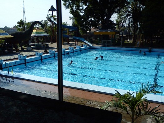 1. Tirtoyoso, 2. Kediri Waterpark, 3. Surya Taman Wisata, 4. Pagora
