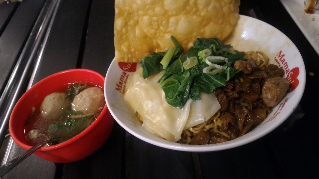 1. Mie Ayam Blo’on, 2. Bakmi Berdikari, 3. Mie Ayam Bangka Asan, 4. Yamin 88 Cijantung, 5. Mie Ayam Gondangdia, 6. Mie Ayam Yunus, 7. Bakmi Baji Pamai, 8. Bakmi Jhon Sampit Melawai, 9. Bakmi Tasik, 10. Mie Ayam Alip