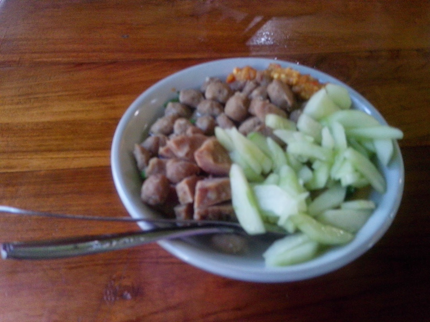 1. Bakso Cinta, 2. Bakso Mawut, 3. Mie Ayam Pak Kribo, 4. Bakso Krikil Pak Bendot