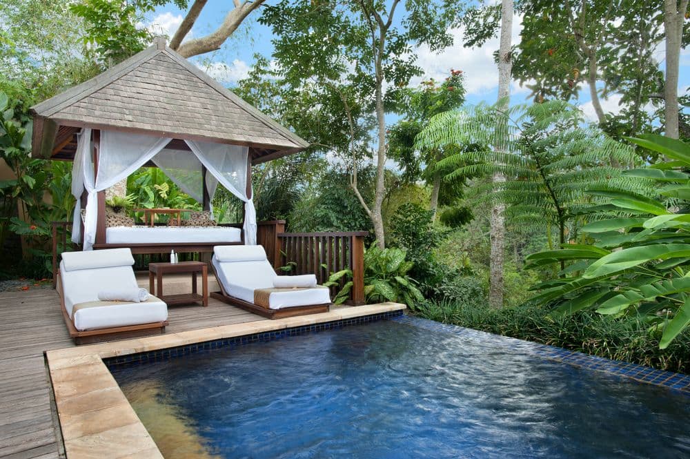 1. Amora Ubud, 2. Adiwarna Arya, 3. Mandana Ubud, 4. Ulun Ubud, 5. Natya Ubud, 6. Pajar Ubud, 7. Kupu Kupu Barong, 8. Bije Suites, 9. Temuku Villas, 10. Komaneka at Tanggayuda, 11. Dwaraka the Royal, 12. The Payogan, 13. Jati Cottage, 14. Kamandalu Ubud, 15. Villa Kayu Lama