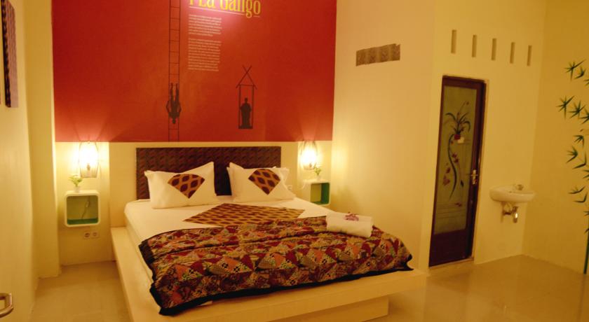 1. Kanaka Giana, 2. Wisma Jampea, 3. Makassar Guest House, 4. Valentino Boutique, 5. Wisma Banda, 6. Beril Nur Hotel, 7. Rumah Landee Homestay, 8. Jaya Homestay, 9. Airy Rooms, 10. BTP Homestay, 11. Salshabila House, 12. Wisma Tamalanrea UNHAS, 13. Favehotel, 14. Wisma Sentosa, 15. Buddies Homestay