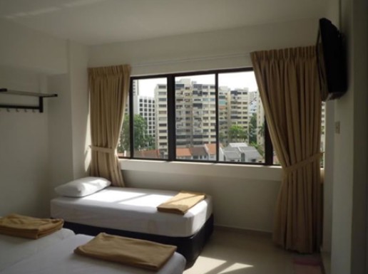 1. Coziee Lodge, 2. Mori Hostel, 3. Summer Tavern, 4. YMCA International, 5. Attic Airways, 6. Zen Rooms Jinshan, 7. Apartemen Lucky Plaza, 8. York Hotel, 9. Hotel 81 Selegie, 10. Moni Gallery, 11. Traveller @SG, 12. The Mitraa Hostel, 13. Prince OF Wales, 14. Backpacker’s Inn, 15. Society Backpacker Hotel