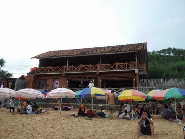 1. Joglo Watu Kelir, 2. Walet Guest House, 3. Griya Kusuma, 4. Griya Pesisir, 5. Rock Garden, 6. Putra Darma, 7. Bukit Seribu, 8. Cemara Udang, 9. Omah Sundak, 10. Kukup Beach Nature Inn