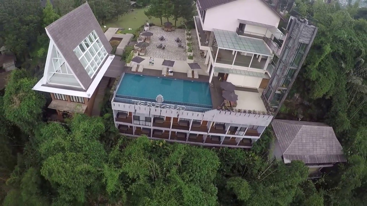1. The Green Forest, 2. Mercure Bandung, 3. Kastuba, 4. Dulang Resort, 5. Bukit Cikahuripan, 6. Sangria, 7. The Valley, 8. Sapu Lidi, 9. Villa Air Natural, 10. Cikole Jayagiri, 11. Argapuri, 12. Tea Garden, 13. Ciater Highland, 14. Shinta Corner Ranch, 15. Trizara