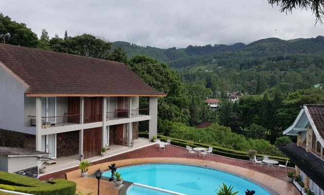 1. Royal Tulip Gunung Geulis, 2. Sahid Eminence, 3. Pesona Alam, 4. Palace Hotel, 5. Novus Giri, 6. Grand Diara, 7. Hotel Bukit Indah, 8. Gumilang, 9. The Rizen, 10. Hotel Lurus, 11. Arra Lembah Pinus Ciloto, 12. The Jayakarta Cisarua, 13. Garbera Hotel, 14. Salak View Resort, 15. Yasmin Hotel, 16. The Grand Hill, 17. Hotel Parama, 18. Puncak Pass Resort, 19. Ariandri, 20. The Green Peak