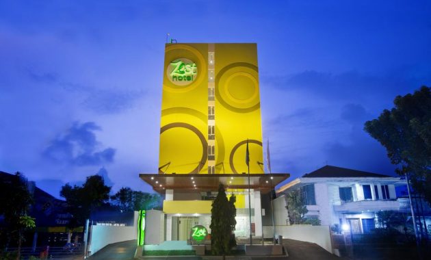 1. Arwana Safari, 2. Grand Prioritas, 3. Hotel Arjuna, 4. Laguna Resort, 5. Rumah Pohon, 6. Pall Inn, 7. The Rizen, 8. Evergreen Hotel, 9. Bumi Ciherang, 10. Zest Hotel