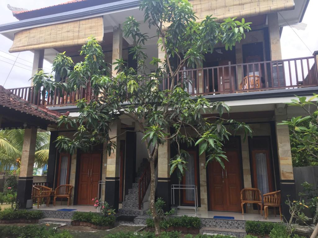 1. Risna Homestay, 2. Pandan Wangi, 3. Nusa Bagus, 4. Lembongan Tropical, 5. Yudist Guest House, 6. Nalaroka Inn, 7. Swara Homestay, 8. Nyoman Guest House, 9. Pandawa Homestay, 10. Bima Homestay