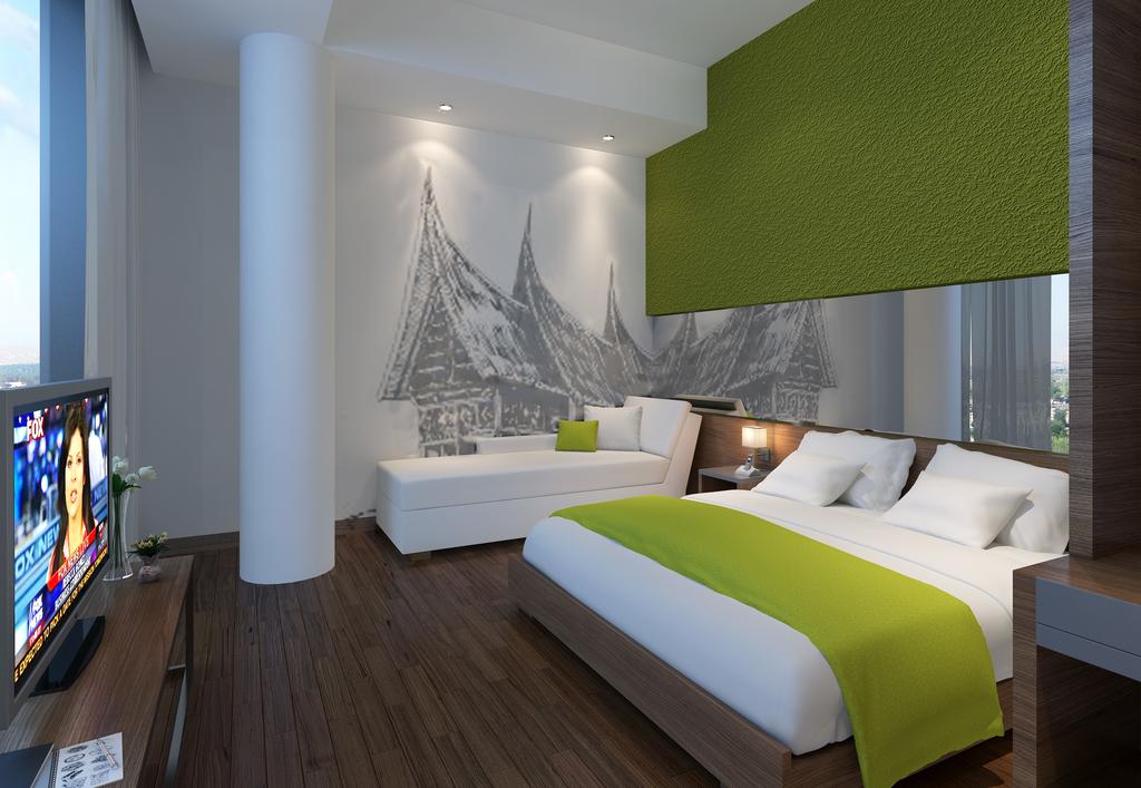 1. The Axana Hotel, 2. Savali Hotel, 3. Basko Premium Hotel, 4. Rocky Plaza Hotel Padang, 5. Hotel Ibis Padang, 6. Mercure Padang, 7. Hotel Grand Inna Padang, 8. Oxville Hotel, 9. Whiz Prime Hotel Khatib Sulaiman Padang, 10. Favehotel Olo Padang, 11. Rangkayo Basa Halal Hotel, 12. Plan B Hotel, 13. Hotel Padang, 14. Bunda Hotel Padang, 15. HW Hotel Padang