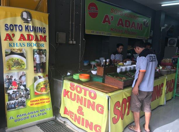 1. M. Yusuf, 2. A’ Adam, 3. Pak Salam, 4. Yogya Bogor Junction, 5. Abang Iyus, 6. Ibu Rahayu, 7. Mang Ohim, 8. Soto Mie Agih, 9. M. Ridwan, 10. Pak Dayat
