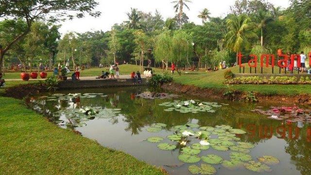 1. Taman Ayodya, 2. Pasar Santa, 3. Taman Tabebuya, 4. Taman Langsat, 5. Taman Spatodhea, 6. Setu Babakan, 7. Pusat Primata Schmutzer