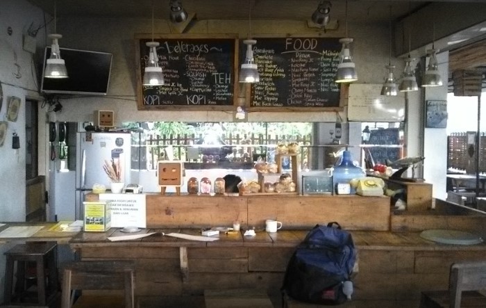 1. Warung Nakamo, 2. Cuscuss Coffee, 3. Cafe DNR Suhat, 4. Justice Corner, 5. Panderman Coffeeshop, 6. Sarijan 2 Coffee, 7. Pojok Indah Coffee & Resto, 8. Ceker Glintung Kalpataru, 9. D’Jule Kofie, 10. Kedai Kopi Otreb