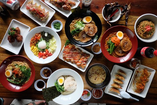 1. Velluto Gelato Cafe, 2. Take House Of Ramen, 3. Dulang Cafe, 4. Arang Sate Bar, 5. Lazy Cats Cafe, 6. Red Dragon Ramen, 7. Wook Way, 8. Folie, 9. Mr. Husky, 10. The Alleyway Cafe, 11. Warung Ole