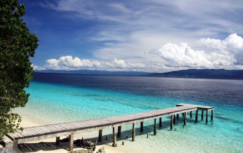 1. Lawena, 2. Hukurila, 4. Natsepa, 5. Santai Beach, 6. Lubang Buaya Morella, 7. Allang Asaude, 8. Liang, 9. Huluwa, 10. Namasua