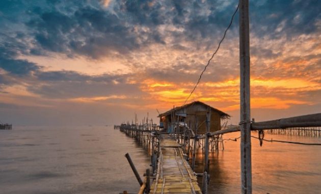 1. Tanjung Kait, 2. Karang Bolong Anyer, 3. Tanjung Pasir, 4. Pulau Cangkir, 5. Muara Kecil, 6. Sangrila, 7. Sawarna, 8. Dadap, 9. Florida Anyer, 10. Tanjung Burung