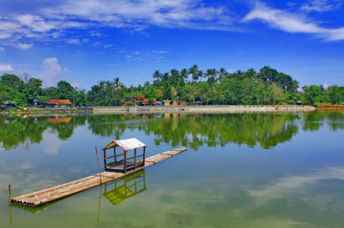 1. Telaga Biru Cisoka, 2. Danau Situ Gede, 3. Situ Cipondoh, 4. Danau Cikokol, 5. Danau Tomang