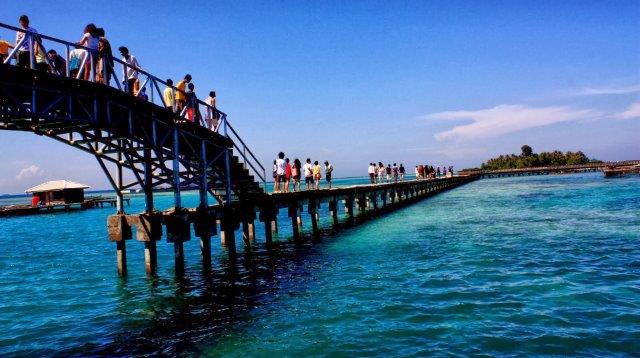 1. Tanjung Kait, 2. Karang Bolong Anyer, 3. Tanjung Pasir, 4. Pulau Cangkir, 5. Muara Kecil, 6. Sangrila, 7. Sawarna, 8. Dadap, 9. Florida Anyer, 10. Tanjung Burung