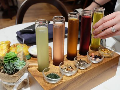 1. Caffe Milano, 2. Toby’s Estate, 3. Lewis Caroll & Kopi Kenangan, 4. La Maison, 5. Collete & Lola
