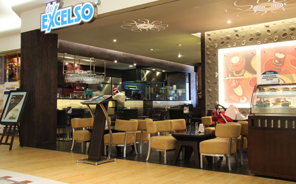 1. Ngupiday Cafe, 2. Excelso Coffee, 3. Blasta Warkop, 4. Cafe South Station, 5. Dee’s Cafe &amp; Sandwich, 6. Upnormal Cafe, 7. Seoul Korean Restaurant, 8. Kopikela Resto &amp; Cafe, 9. B777 Sky Kitchen, 10. New Town Kopitiam