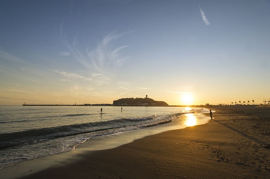 1. Seagaia Ocean Dome, 2. Kataonami Beach, 3. Pulau Kucing, 4. Kondoi, 5. Inu-jima Island, 6. Nishikinohama, 7. Sunset, 8. Enoshima, 9. Minna Beach, 10. Yonaha Maehama