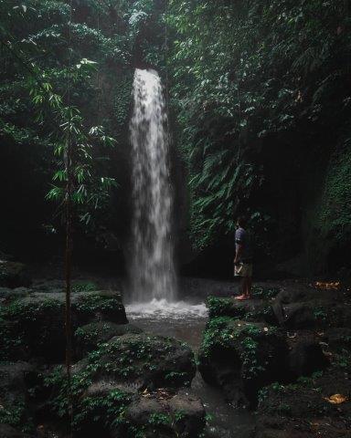 1. Tegenungan Waterfall, 2. Kanto Lampo, 3. Goa Rang Reng Waterfall, 4. Petanu, 5. Manuaba waterfall, 6. Gitgit Waterfall, 7. Aling-Aling waterfall, 8. Apit Aungan Pejeng, 9. Sumampan, 10. Titi Gong Gang
