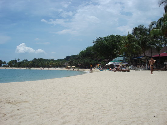 1. Sentosa Island, 2. Siloso Beach, 3. Palawan Beach, 4. East Coat Beach, 5. Marina, 6. Tanjung Pinggir, 7. Palm Spring Nongsa, 8. Changi Beach, 9. Dangas, 10. Payung Beach