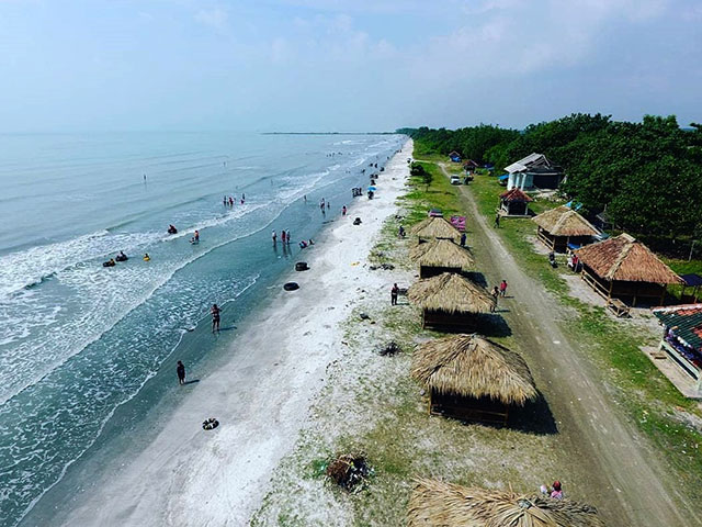1. Pasir Putih, 2. Kerang Mas, 3. Tanjung Setia, 4. Teluk Kiluan, 5. Marina, 6. Terbaya, 7. Tanjung Tuha, 8. Sari Ringgung, 9. Pahawang Island, 10. Canti