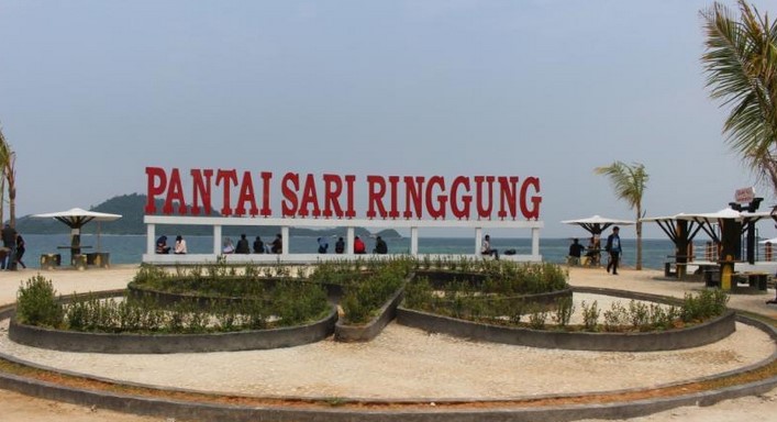 1. Pasir Putih, 2. Kerang Mas, 3. Tanjung Setia, 4. Teluk Kiluan, 5. Marina, 6. Terbaya, 7. Tanjung Tuha, 8. Sari Ringgung, 9. Pahawang Island, 10. Canti