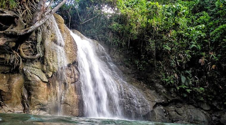 1. Jurug Tretes, 2. Jurang Senggani, 3. Coban Kromo, 4. Watu Gedong, 5. Alas Kandung, 6. Besowo