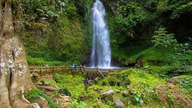 1. Grojogan Sewu, 2. Jumog, 3. Parang Ijo, 4. Segoro Gunung, 5. Jurug Pengantin, 6. Girimanik