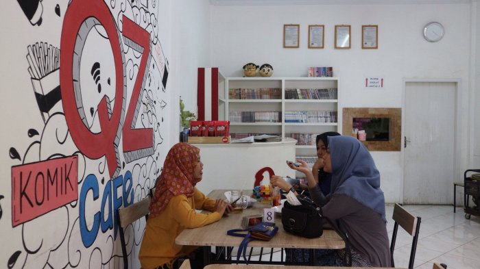 1. Dome Steak, 2. Collega Cafe, 3. Cafe Buzz & Resto, 4. Atmosfer Cafe, 5. Coffee Story, 6. Jabat Tangan Coffee, 7. Moo Nyusu, 8. QZ Comic Cafe, 9. Cafeka , 10. Camp Coffee