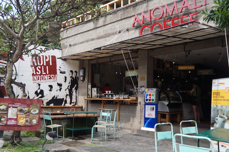 1. Seniman Coffee Studio, 2. Gangga Coffee, 3. Anomali Coffee, 4. Kopi Desa, 5. Freak Coffee, 6. Kopi On Bisma