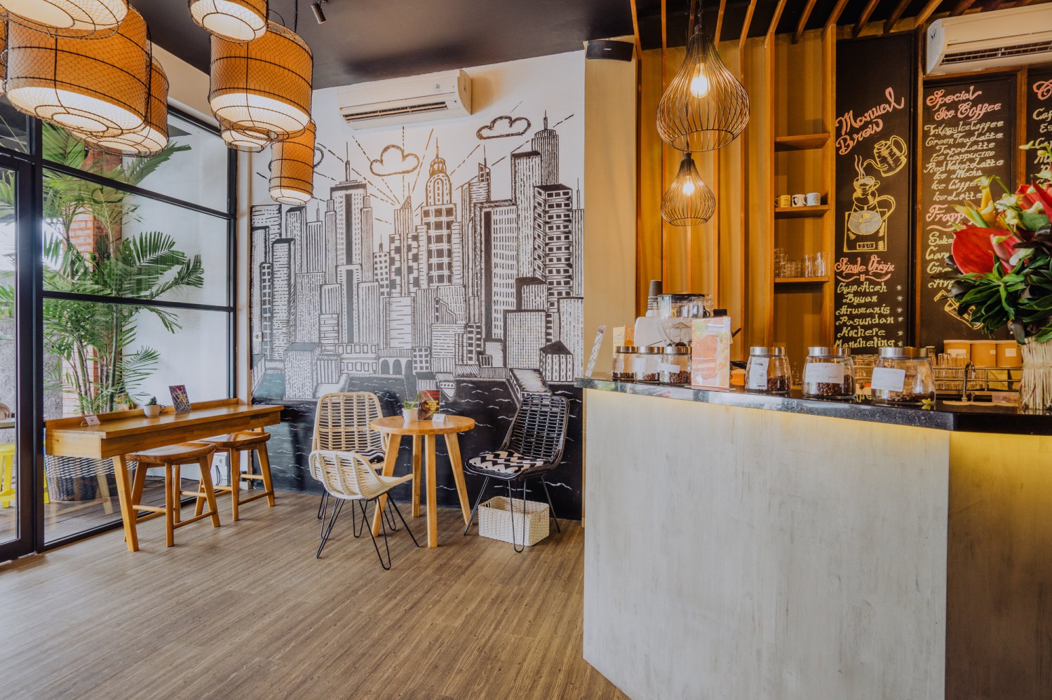 1. Karakter Kopi, 2. Kopi Made, 3. Startup Coffee, 4. Luhtu’s Coffee Shop, 5. Gecko Coffee Shop, 6. Trilogy Coffee &amp; Lounge, 7. Tukang Kopi, 8. Marble Coffee &amp; Co, 9. Foam Coffee&amp; Coin Laundry, 10. Second Floor