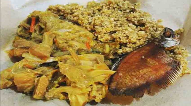 1. Nasi Goreng Anglo, 2. Sego Gegog, 3. Manco, 4. Ikan Asap Prigi, 5. Kripik Tempe, 6. Alen-Alen, 7. Sompil, 8. Sego Tiwul, 9. Rujak Cingur Sumbergedong, 10. Soto Ayam Jarakan