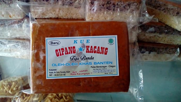 1. Bolu Benteng, 2. Lapis Beneng, 3. Sagon Bakar, 4. Dodol, 5. Ketan Bintul, 6. Kecap Manis SH, 7. Gantungan Kunci, 8. Tas Baduy, 9. Kue Gipang, 10. Ceplis