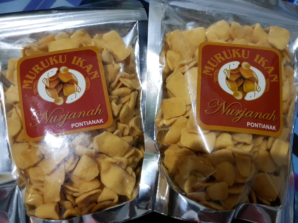 1. Bingke, 2. Snek Meruku, 3. Chai Kue, 4. Juhi Bakar, 5. Cokelat Lidah Buaya, 6. Lempok Durian, 7. Pisang Srikaya, 8. Cokelat Wijen, 9. Kerupuk Amplang, 10. Kacang Piinatsu, 11. Brownies Durian, 12. Manisan Kandis Salju