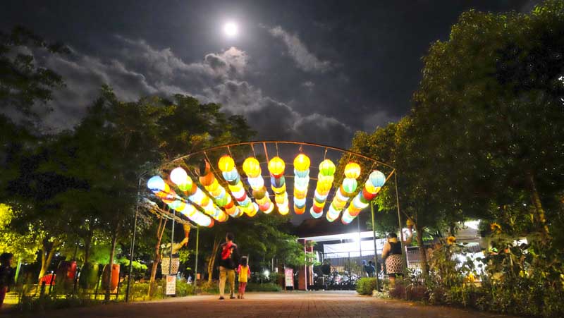 1. Alun-Alun Purwokerto, 2. Taman Balai Kemambang, 3. Taman Andhang Pangrenan, 4. Bukit Agaran, 5. Caping Park, 6. The Village