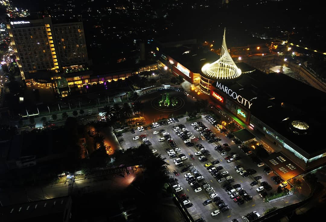 1. Masjid Kubah Mas, 2. Taman Lembah Mawar, 3. Godongijo, 4. Margo City, 5. Taman Mekarsari, 6. Beranda Depok