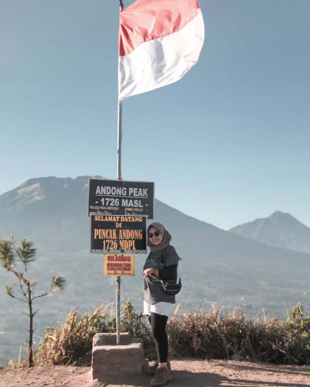 Harga Tiket Masuk, Rute Pendakian Andong Mt., Fasilitas, Sekilas Andong, Pesona Andong