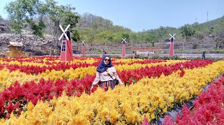 1. Resoinangun Garden, 2. Taman Bunga Asri, 3. Taman Khayana, 4. Taman Bunga Celosia Kemadang, 5. Kukup Mentari, 6. Taman Gumuk Pasir