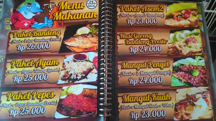 1. Bandeng Presto, 2. Juwana Elrina, 3. Bonafide, 5. Hj.Djum, 7. Kampoeng, 8. Juanda, 9. Lumba-Lumba, 10. Wingko &amp; Bandeng Super Vit