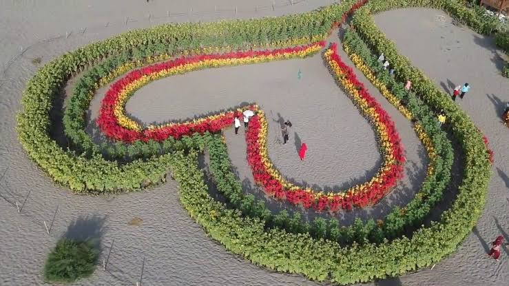 1. Resoinangun Garden, 2. Taman Bunga Asri, 3. Taman Khayana, 4. Taman Bunga Celosia Kemadang, 5. Kukup Mentari, 6. Taman Gumuk Pasir
