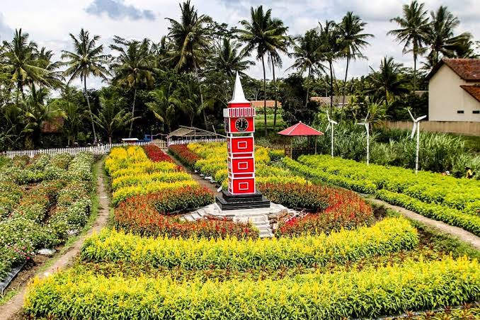 1. Resoinangun Garden, 2. Taman Bunga Asri, 3. Taman Khayana, 4. Taman Bunga Celosia Kemadang, 5. Kukup Mentari, 6. Taman Gumuk Pasir
