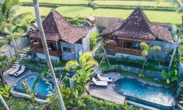 1. Amora Ubud, 2. Adiwarna Arya, 3. Mandana Ubud, 4. Ulun Ubud, 5. Natya Ubud, 6. Pajar Ubud, 7. Kupu Kupu Barong, 8. Bije Suites, 9. Temuku Villas, 10. Komaneka at Tanggayuda, 11. Dwaraka the Royal, 12. The Payogan, 13. Jati Cottage, 14. Kamandalu Ubud, 15. Villa Kayu Lama