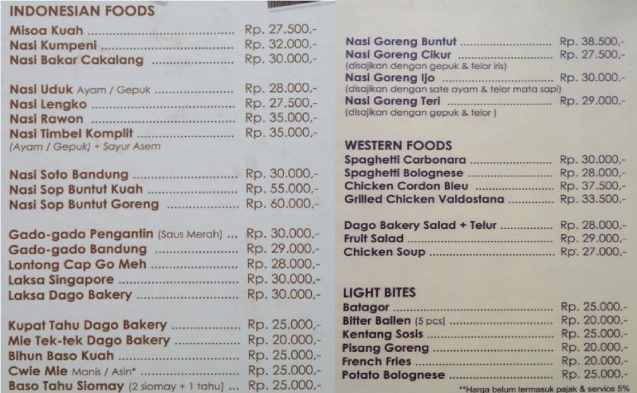 Harga Menu Makanan, Daftar Minuman, Tentang Lokasi, Pesona Keindahan, Lokasi Dimana, Harga Tiket Masuk , Fasilitas Yang Ada