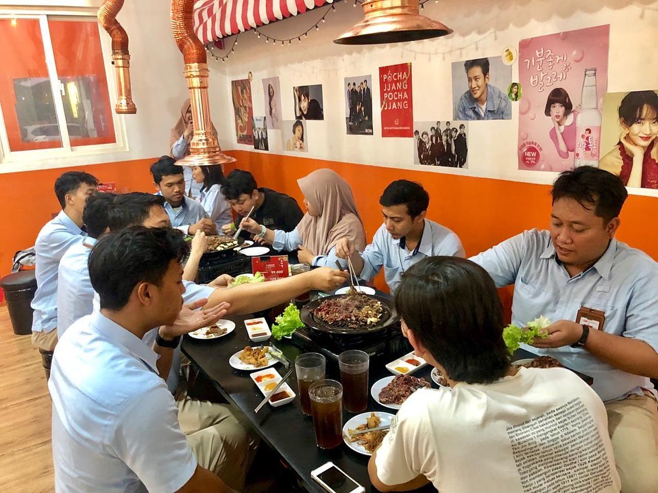 1. Pochajjang, 2. Kunoichi Restaurant, 3. Inaho Japanese Restaurant, 4. Majang, 5. Sankai Japanese BBQ Grill &amp; Shabu, 6. Swiss Café, 7. Fresqa Bistro, 8. Miami Café, 9. Kobar Grill, 10. Oppa Café &amp; BBQ
