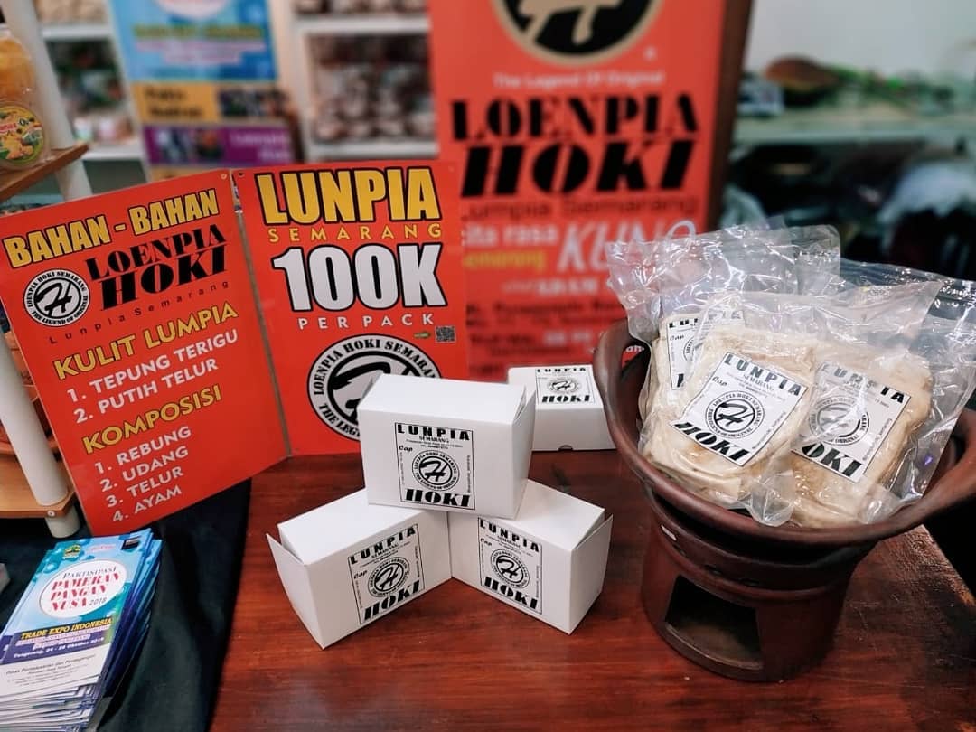 1. Gang Lombok, 2. Lunpia Mataram, 3. Lunpia Express, 4. Loenpia Mbak Lien, 5. Lunpia Cik Meme, 6. Lunpia 57, 7. Lunpia Sari Rasa, 8. Lumpia Hoki, 9. Lumpia LJ (Lifes Joy), 10. Queen Lumpia