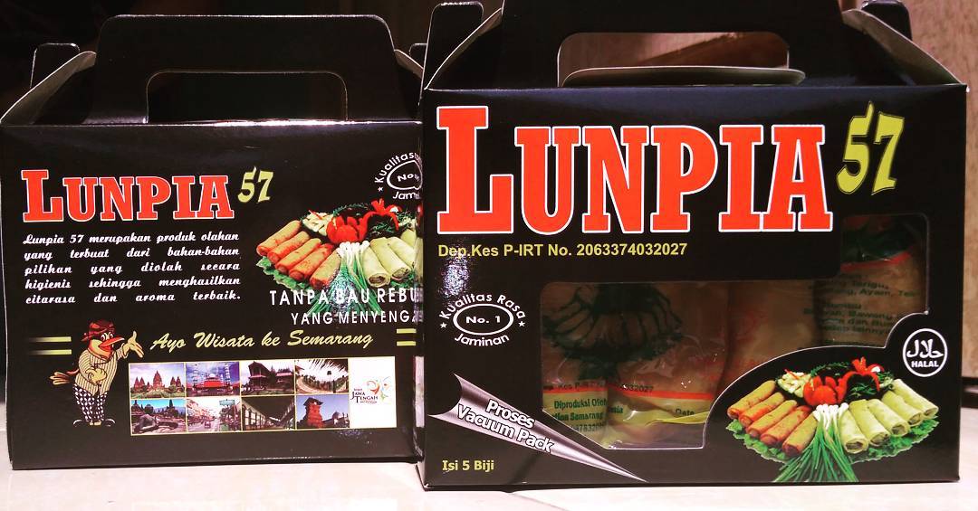 1. Lumpia Amoy, 2. Gang Lombok, 3. Lunpia Mataram, 4. Mbak Lien, 5. Pak Sastro, 6. Cik Meme, 7. Lunpia Express, 8. Lunpia 57, 9. Sari Rasa, 10. Lunpia Djoe