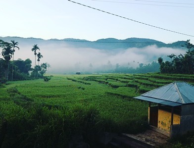 1. Gunung Marapi, 2. Gunung Singgalang, 3. Gunung Talang, 4. Gunung Tandikek, 5. Gunung Talamau, 6. Gunung Kerinci, 7. Gunung Kulabu, 8. Gunung Sago, 9. Gunung Mande Rabiah, 10. Gunung Tambin